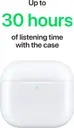 Apple AirPods 4 Wireless Earbuds, Personalised Spatial Audio,Sweat and Water Resistant Bluetooth (White, True Wireless) (Copy) - Image 3
