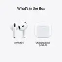 Apple AirPods 4 Wireless Earbuds, Personalised Spatial Audio,Sweat and Water Resistant Bluetooth (White, True Wireless) (Copy) - Image 5